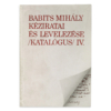 Kép 1/2 - Babits Mihály kéziratai és levelezése IV.