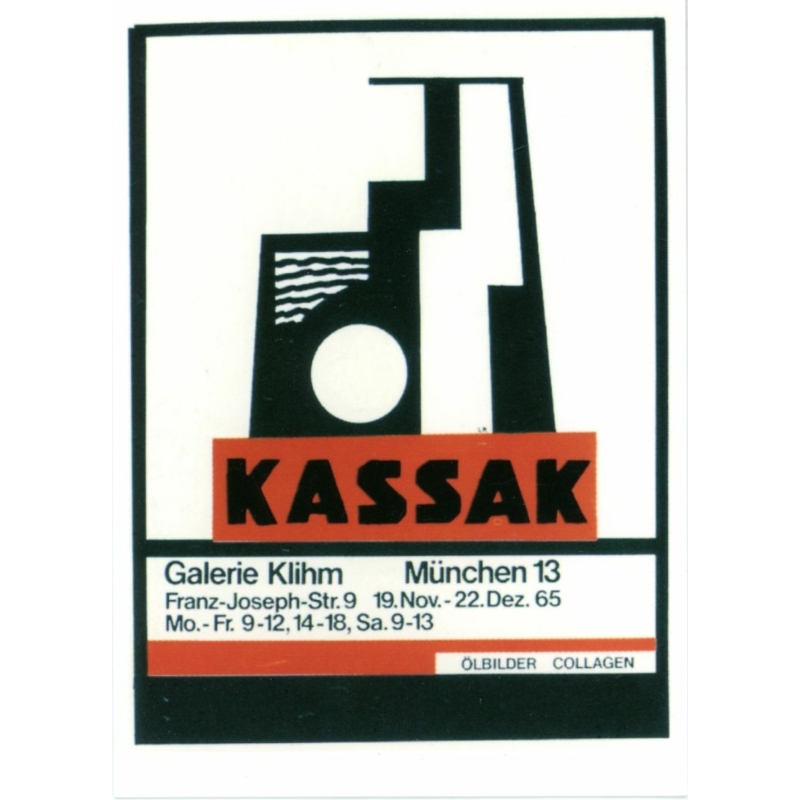 Kassák/ München - képeslap