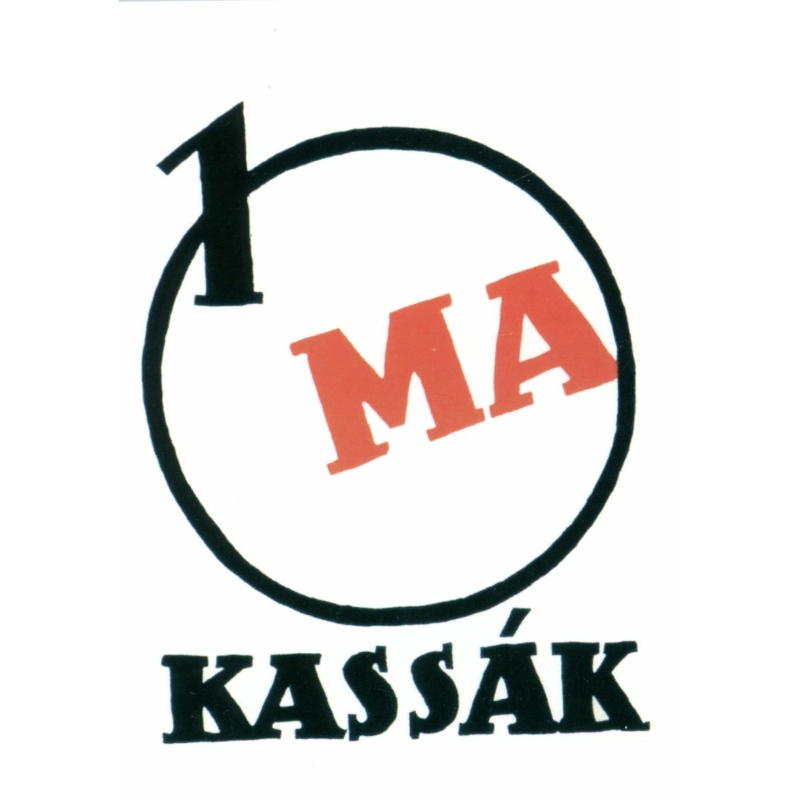 Kassák/ 1Ma Kassák - képeslap