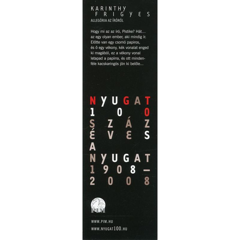 Nyugat100 | Karinthy